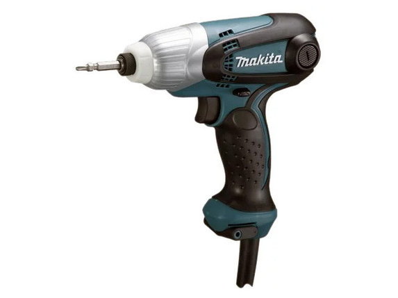 Шуруповерт ударный MAKITA TD 0100 в кор. (230 Вт, патрон внутр. шестигр. 1/4", 100 Нм,), фото 2