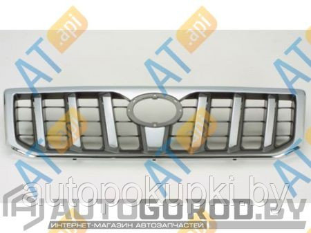 Решетка хромированная TOYOTA LAND CRUISER/PRADO FJ120  2002-2006, PTY07293GB