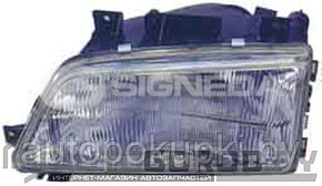 Фара передняя (левая) PEUGEOT 405 1987-1995, одна лампочка, ZPG1106(K)L