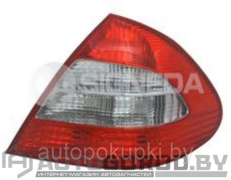 Фонарь задний (левый) MERCEDES (W211) 2006-2009, седан, Avangard, Classic,  ZBZ1918L