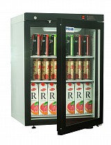 Холодильный шкаф DM102-Bravo черный POLAIR (ПОЛАИР) 150 литров t +1 +10, фото 2