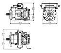 Гидронасос Bondioli Pavesi M4PV65-65 I23OAL3BR-6M, фото 3