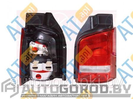 Фонарь задний (правый) VW TRANSPORTER T5 2009 - 2015,  ZVW19B1CR