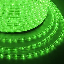 Гибкий светодиодный шнур "Дюралайт " LED-D13-220V-2W PRO  Зеленый