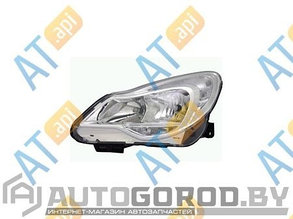 ПЕРЕДНЯЯ ФАРА (ЛЕВАЯ) для Opel Corsa D,02.2011>, H1/Н7, эл.корректор (в комп.), хром, ZOP1169L