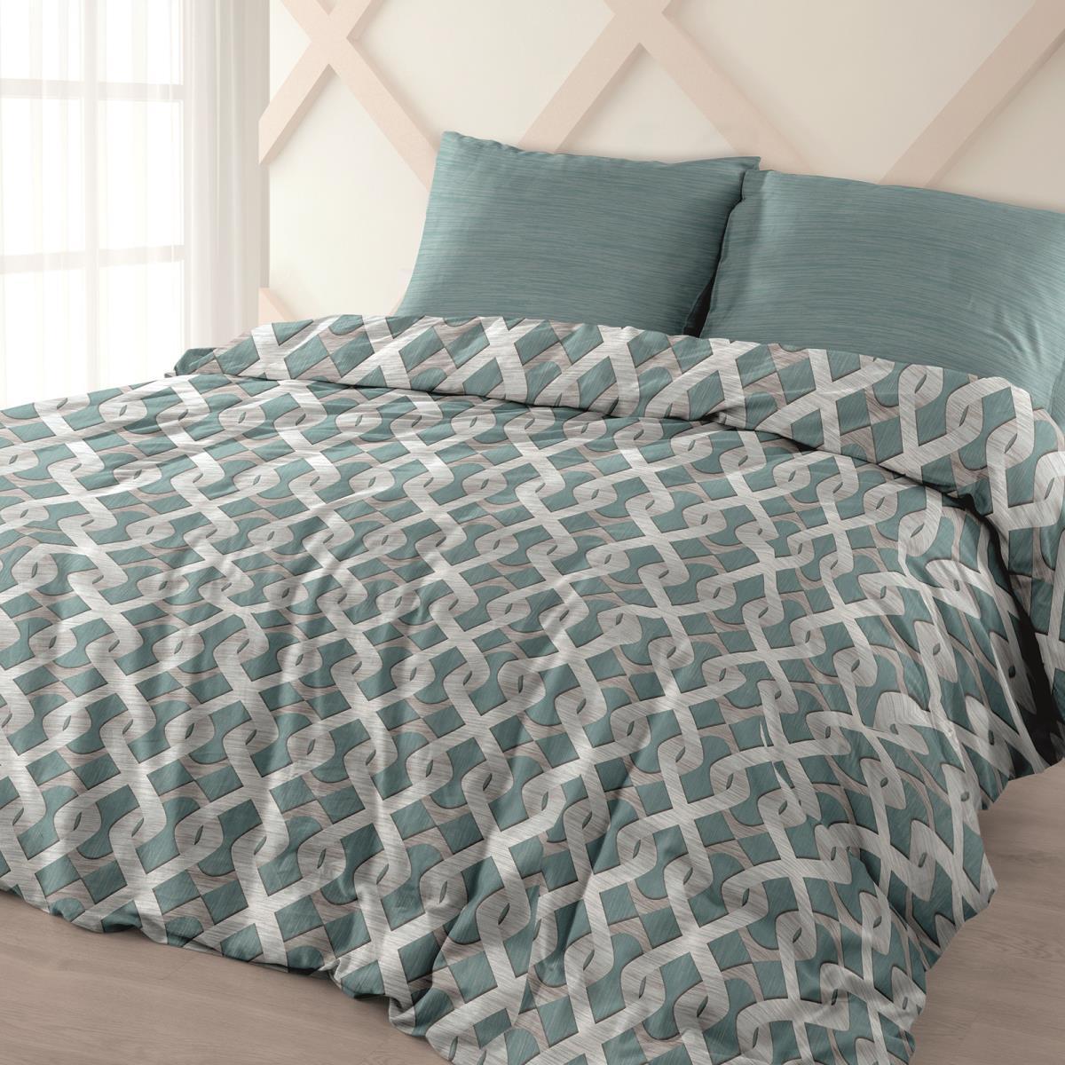Комплект белья из перкали WENGE 2,0 сп. (нав. 70х70) - Decor арт. 31115-2/15348-4