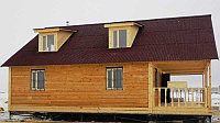 Загородные деревянные дома из бруса, купить каркасно-щитовой дом, деревянные дома под ключ 20