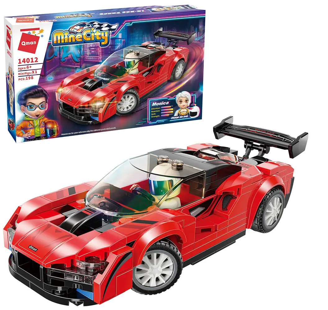 Конструктор  Гоночный автомобиль Senna ,арт. 14012