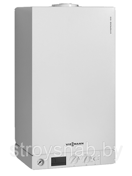 VITOPEND 100 WH1D 23 кВт. Двухконтурный  Открытая камера сгорания  Тепловая мощность 10,2-23 кВт (атмо).