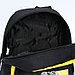 Рюкзак с карманом, 22 см х 10 см х 30 см "Дино Бамблби", Трансформеры, фото 5