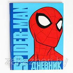 Дневник для 1-11 класса, в мягкой обложке, 48 л., «Spider-Man», Человек-паук