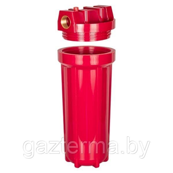 Магистральный фильтр для горячей воды Аквабрайт АБФ-ГОР-34 - фото 2 - id-p185849544