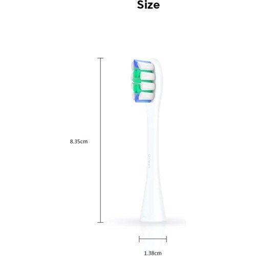 Сменная насадка для зубных щеток Oclean P2 для One / SE / Air / X, 2шт. (глубокая очистка) Белый - фото 4 - id-p185849646