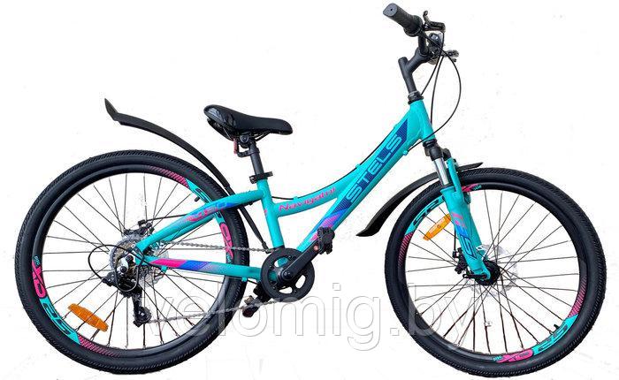 Велосипед подростковый горный Stels Navigator 430 md (2022)Синий., фото 1