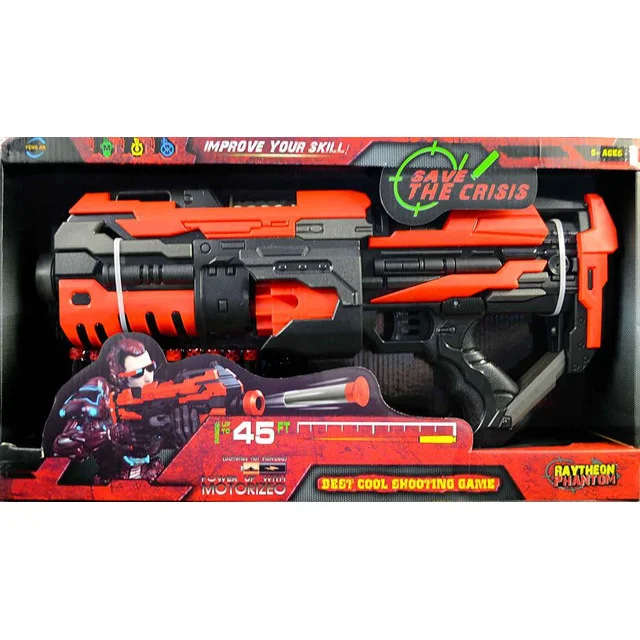 Игрушечный бластер Soft Bullet Gun с 10 мягкими пулями, арт. FJ822 - фото 2 - id-p185882197