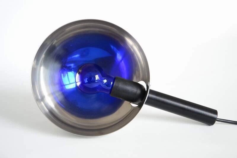 Рефлектор электрический с синей лампой для прогревания - фото 2 - id-p185838730