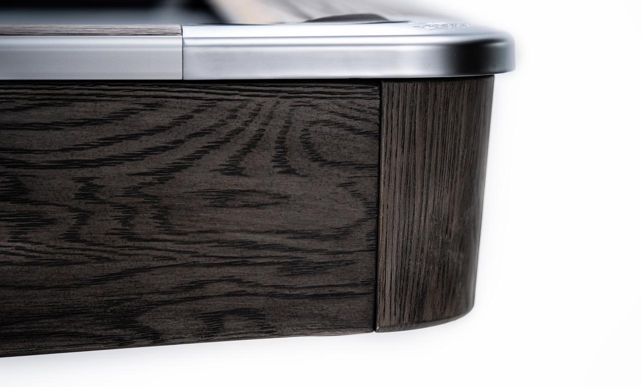 Бильярдный стол для пула "Rasson Challenger Plus" 9 ф (серый, массив дуба, плита 28 мм) - фото 7 - id-p86490169