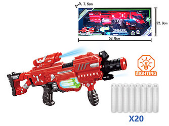 Игрушка автомат с мягкими патронами, арт. FJ431