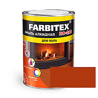 FARBITEX Эмаль алкидная ПФ-266 для пола Желто-коричневый 0,8кг