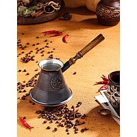 Турка для кофе "Армянская джезва", для индукции, медная, средняя, 680 мл
