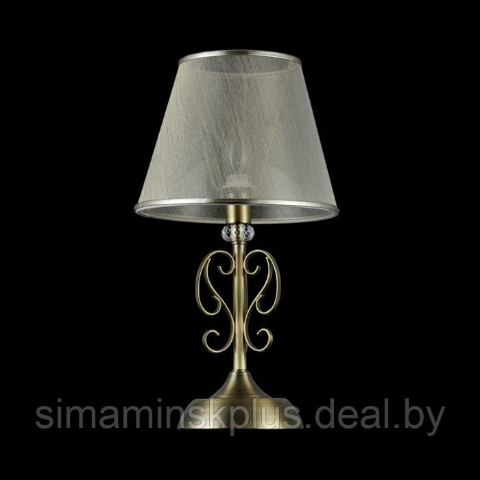 Настольная лампа Driana 1x40Вт E14, бронза 44,5 см - фото 1 - id-p185965583