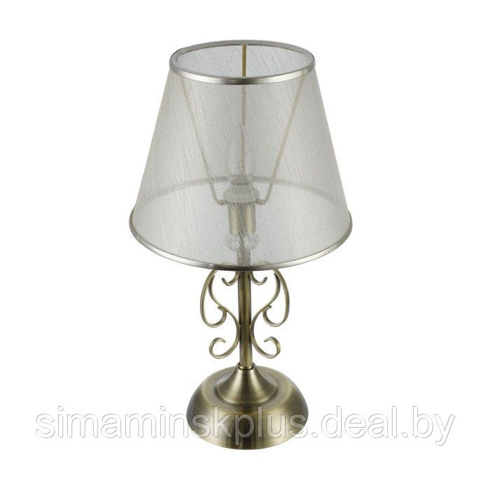 Настольная лампа Driana 1x40Вт E14, бронза 44,5 см - фото 4 - id-p185965583