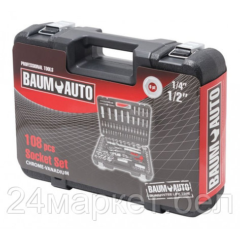 Набор инструмента 108пр. 1/2",1/4" (6гр.)(4-32мм) BM108, фото 2