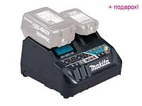 MAKITA Россия Зарядное устройство MAKITA DC 18 RE (10.8 - 18.0 В, 5.0 А, быстрая зарядка, 2 гнезда)