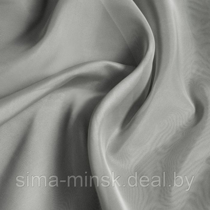 Комплект штор «Шелби», размер 2х145х175 см, цвет серый - фото 2 - id-p185967082