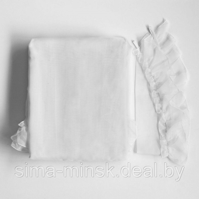 Портьера «Винтаж», размер 400х270 см, цвет белый - фото 5 - id-p185967130