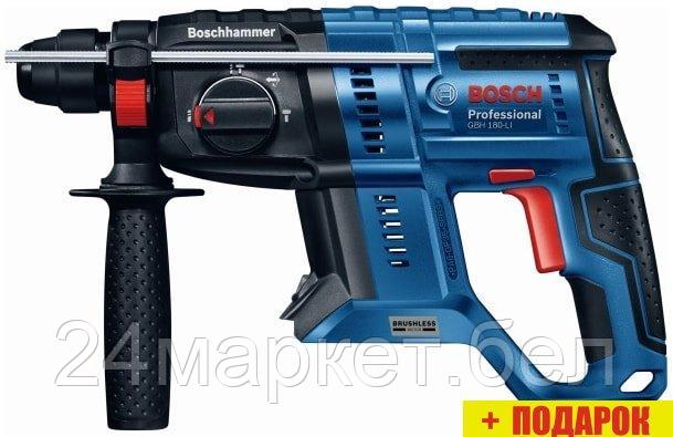 Перфоратор Bosch GBH 180-LI Professional 0611911120 (без АКБ) - фото 2 - id-p185967152