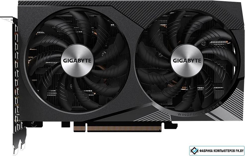 Видеокарта Gigabyte GeForce RTX 3060 Ti Windforce OC 8G GV-N306TWF2OC-8GD - фото 1 - id-p185984078