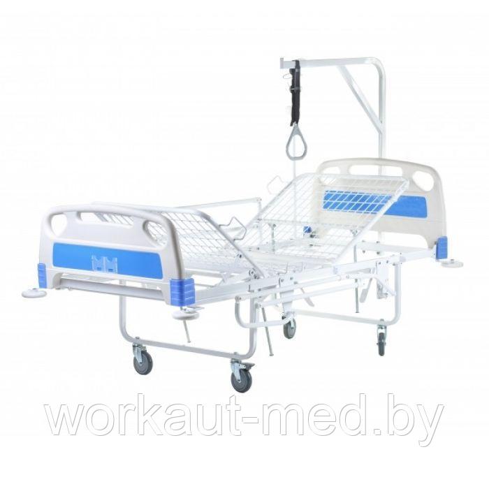 Кровать медицинская двухсекционная Здоровье-2 с1130м/1П (модернизированная) - фото 2 - id-p185988946