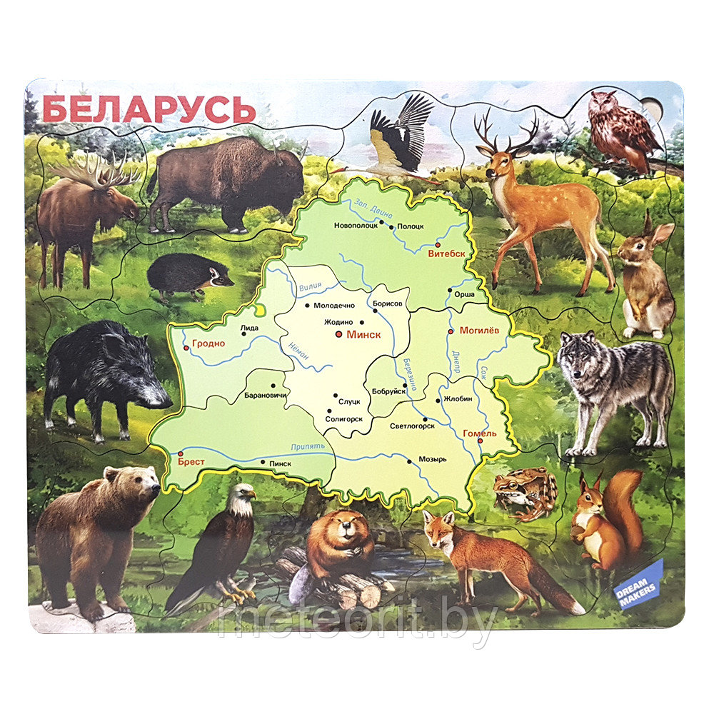 Карта Беларуси - фото 1 - id-p185990373