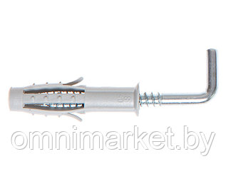Дюбель с Г-образным крючком 12х60 мм (10 шт в пласт. конт.) STARFIX