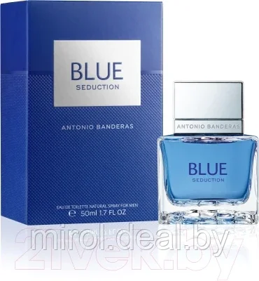 Туалетная вода Antonio Banderas Blue Seduction For Men - фото 2 - id-p144660152