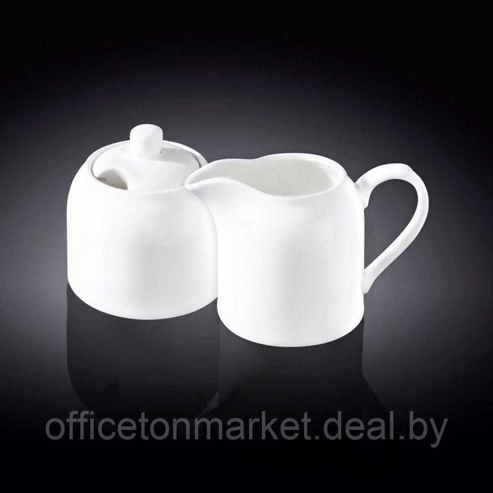 Набор посуды сахарница и сливочник "WL-995023/2С", белый - фото 2 - id-p185462246