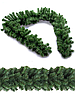 Гирлянда еловая, зеленая (без декора) Диаметр 28см, 1,5м, фото 6