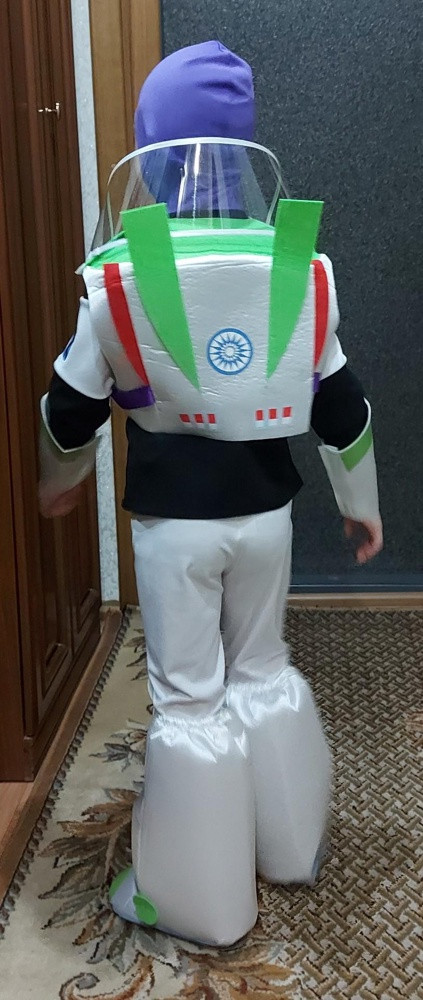 Карнавальный костюм детский Базз Лайтер Пуговка - фото 3 - id-p155446109
