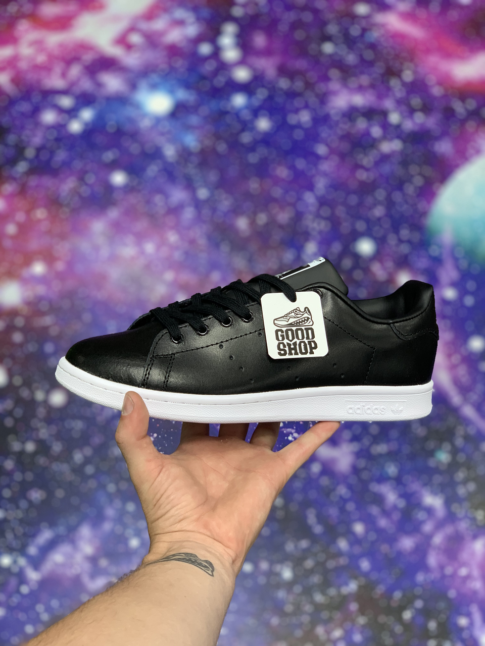 Кроссовки Adidas Stan Smith Black White