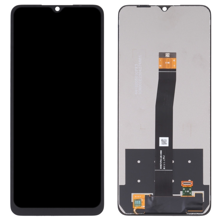 Дисплей (экран) для Xiaomi Redmi 10C c тачскрином, черный