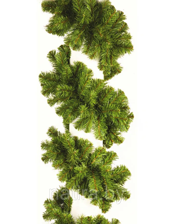 Гирлянда еловая, зеленая (без декора) Диаметр 20см, длина1.5м - фото 10 - id-p107691025