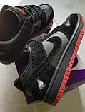 Кроссовки женские Nike SB / подростковые Nike SB черно-красные, фото 4