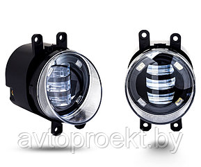 ПТФ Toyota Led 30W + DRL 4 Точки