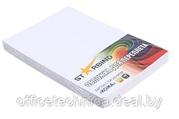 Обложки картон "кожа" А3 белые /100шт./ SB