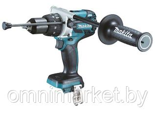 Аккум. ударная дрель-шуруповерт MAKITA DHP 481 Z + MAKPAC (18.0 В, БЕЗ АККУМУЛЯТОРА, 2 скор., 115 Нм, шурупы