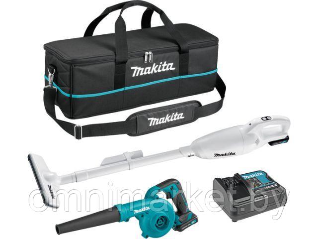 Набор электроинструмента MAKITA CLX 245 SAX1 (UB100D, CL108FD, 1xBL1021, DC10SB)