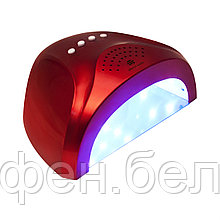 UV/LED лампа для маникюра "Planet Nails"  24/48W "Sunlight" красная