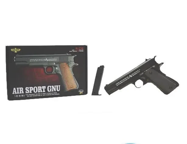 Пневматический металлический детский пистолет Colt Airsoft Gun K116 (Кольт) - фото 2 - id-p186037413
