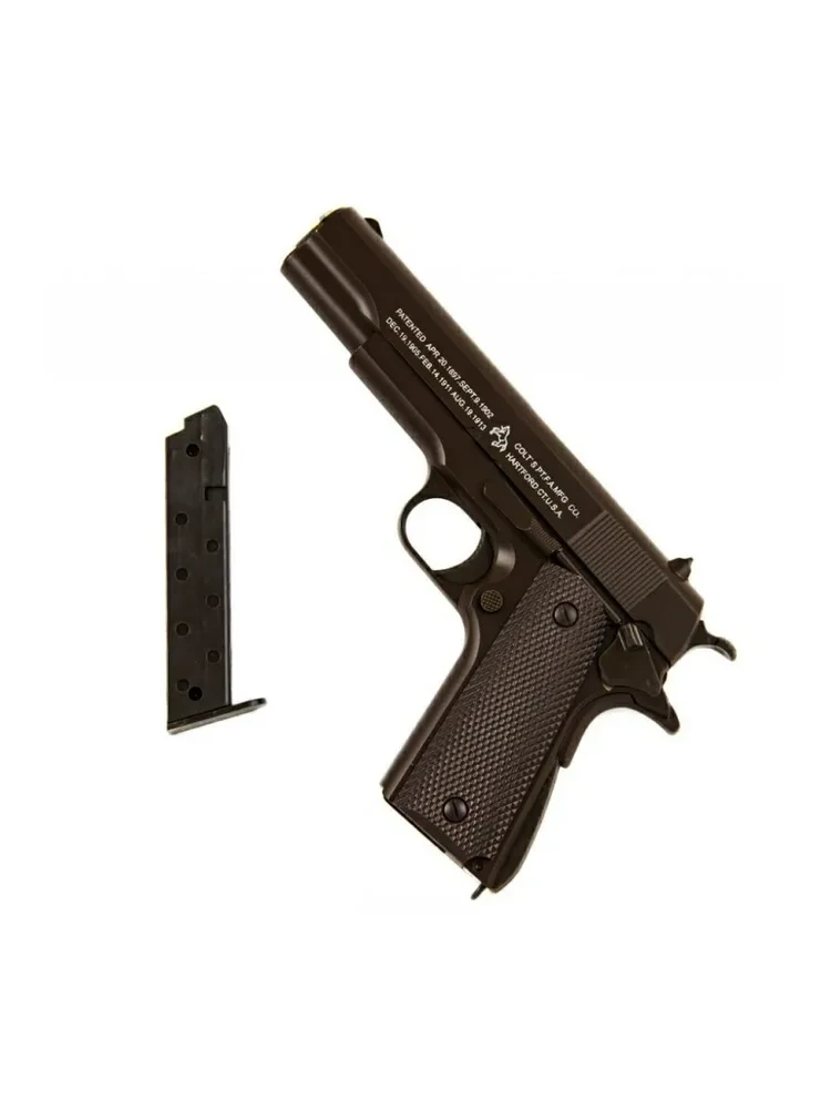 Пневматический металлический детский пистолет Colt Airsoft Gun K116 (Кольт) - фото 6 - id-p186037413
